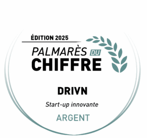 drivn a decroché la médailled 'argent au plamares du chiffre 2025 en tant que start-up innovante